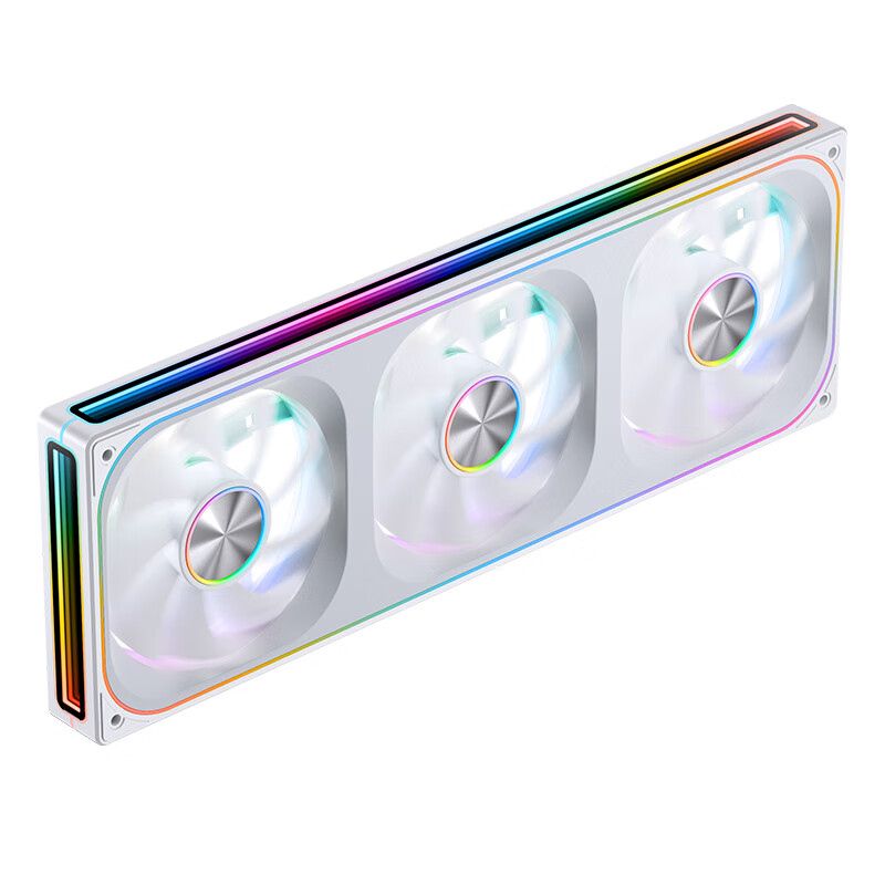 Jonsbo ZA-120/240/360 Case Fan 360 Multi Sided Thousand layer Mirror 5V 3PIN ARGB 12cm PWM Cooling Fan ZA-120BR Air Cooler Fans: Brown