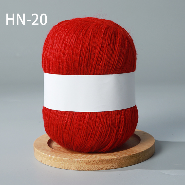 300 grammi di filato di cachemire lavorato a maglia a mano di lana pettinata di alta qualità sciarpa di lana maglione fili di Lanas mongoli