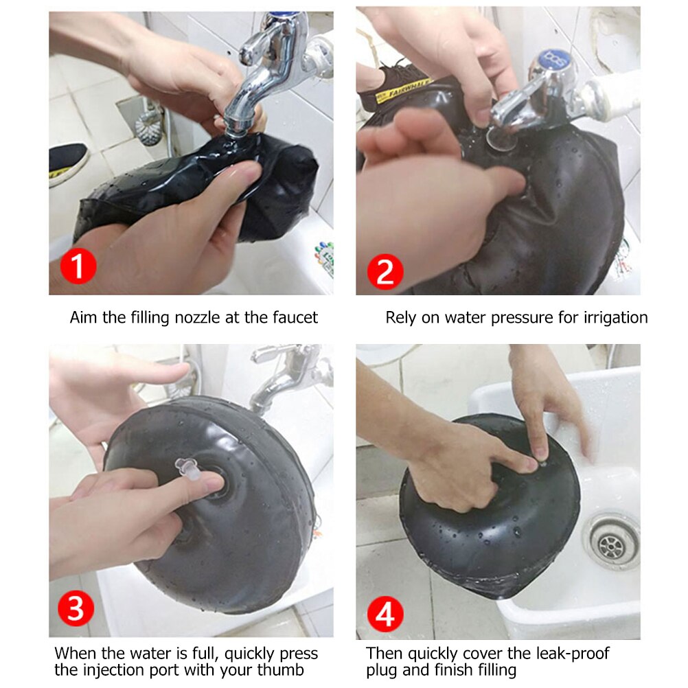 Water Filled Anti-leak Adjustable Dumbbells Bodybuilding Exercise Equipment Training Arm Muscle Fitness Dumbbell (20-25KG)