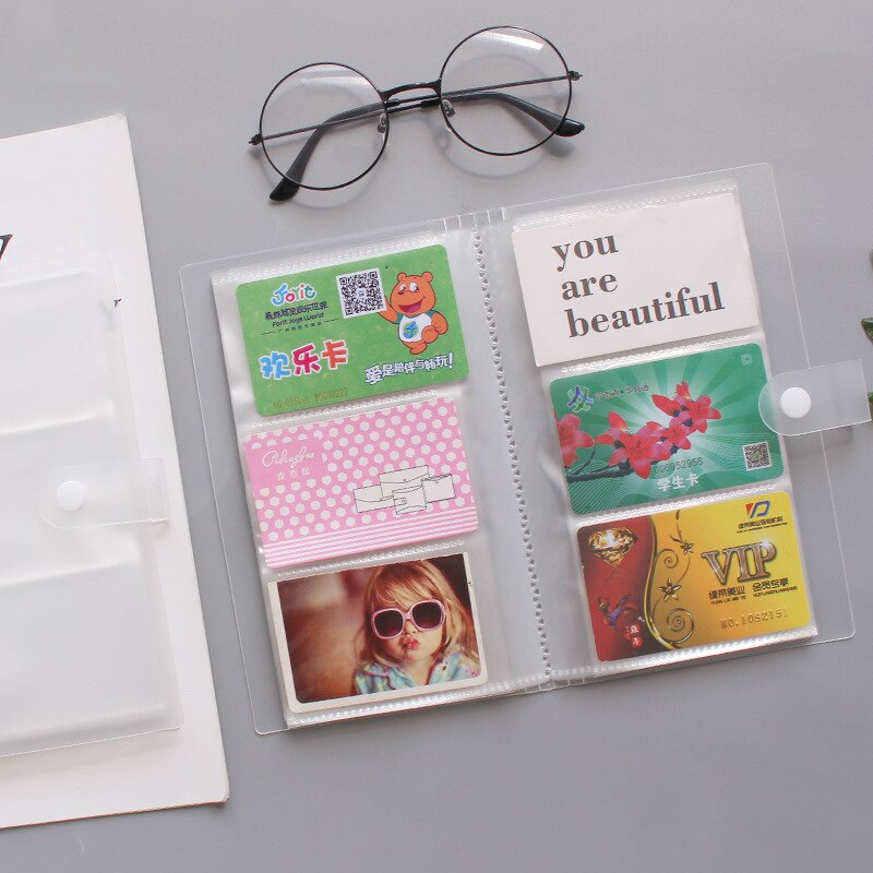 240 kapacitet kortholder ringbind album til 6*9cm brætspil kort bog ærme holder foto til kpop fotokort