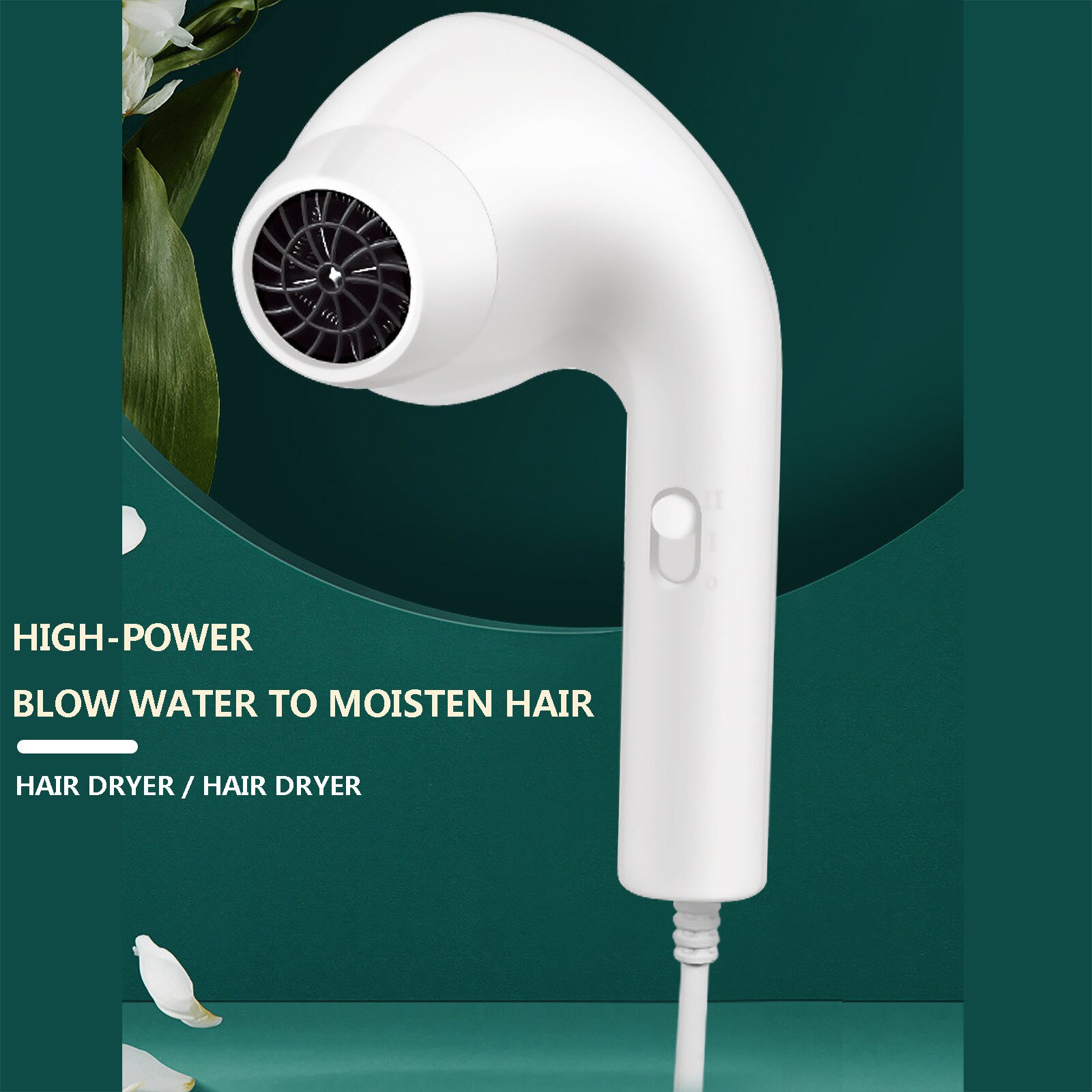 Hair Dryer Strong Wind Salon Dryer Big Peas Dry Electric Hair Dryer Us Regulations Secador De Cabello#g38