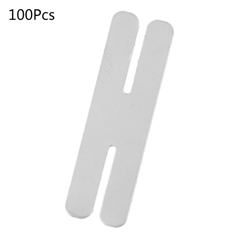 20 Pcs Portable Nickel Plated Steel Strip Sheet Used in Construction and Aerospace Industries Improve Work Efficiency: 8