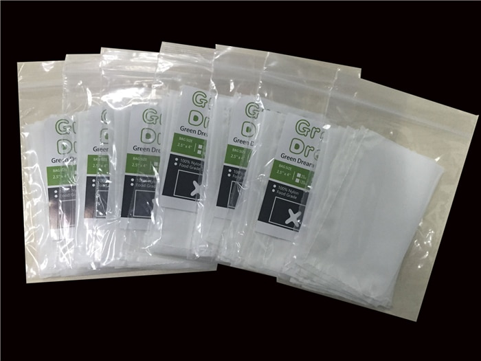 25/37/90/120/160 Micron Rosin Press Filter Screen Mesh heat press rosin bags