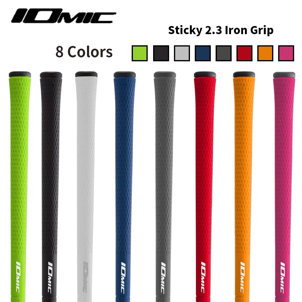 Iomic Sticky 2.3 Golf Gripsrubber Golfclubs Grips 8 Kleuren In Keuze 10 Stks/partij Irons Clubs Grips
