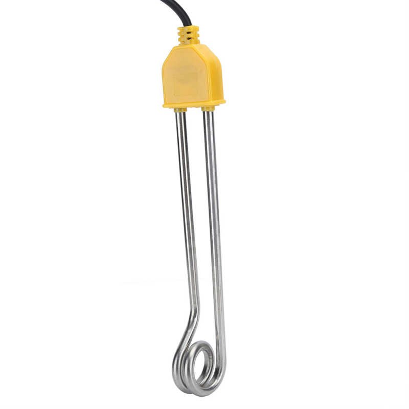 1000W Stainless Steel Portable Immersion Water Heater for Heating Coffee Tea Drinking 1.4m