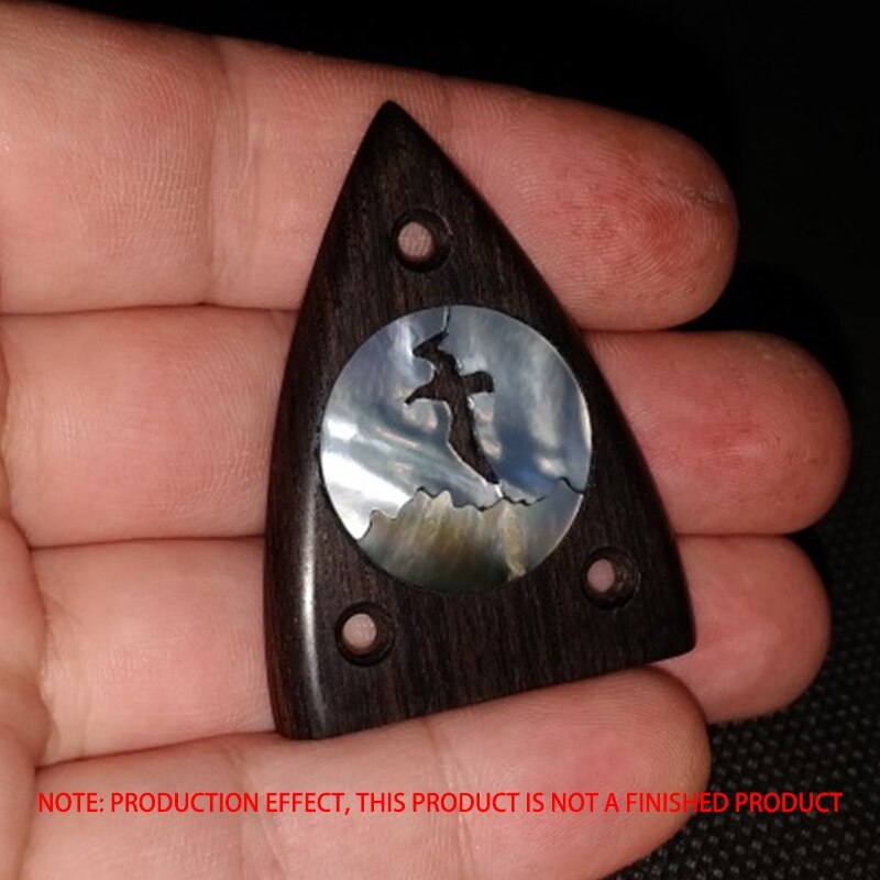 12X4X2.5cm Black Ebony Wood, Black Ebony Lumber Original Wood Timber, Blank DIY Material for Music Instruments Tools