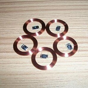 25Mm 125Khz Id Lezen Alleen TK4100 EM4100 Chip Spoel Cob Antenne 10 Stks/partij