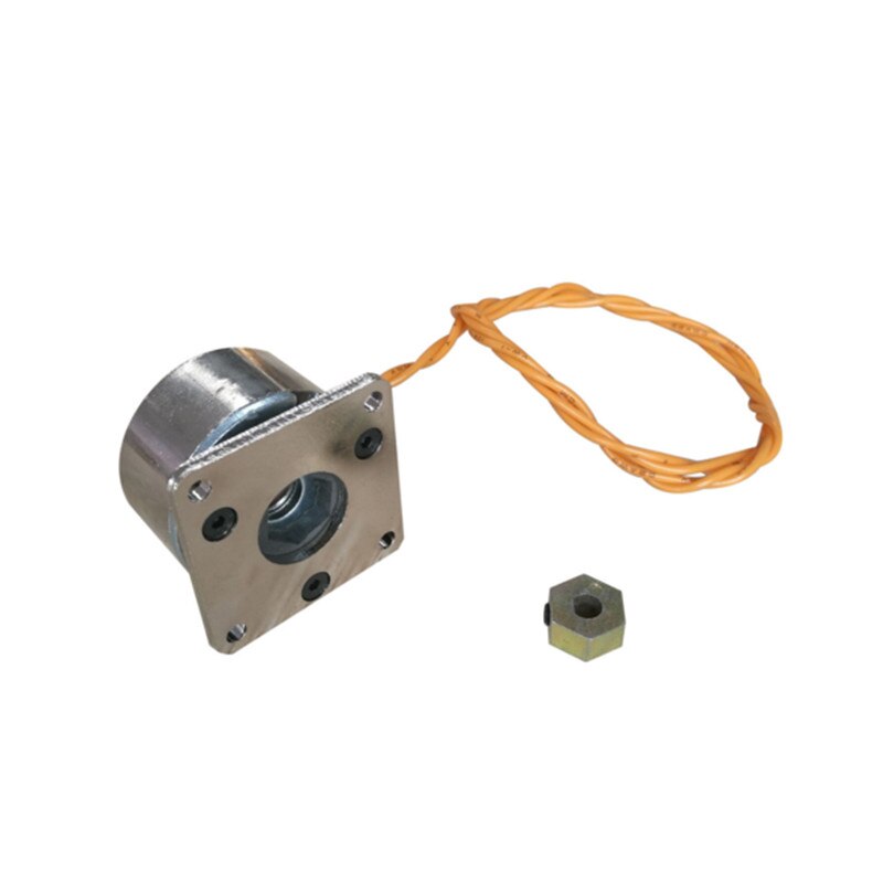 Stepper motor brake DC 24V for NEMA 17 NEMA 23 NEMA34 stepper motor silver color round type motor brake