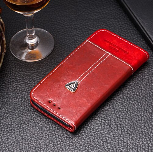 VIJIAR A9 case Fijne twill textuur a9000 telefoon back cover flip pu leather 6.0 'Voor Samsung galaxy a9 case