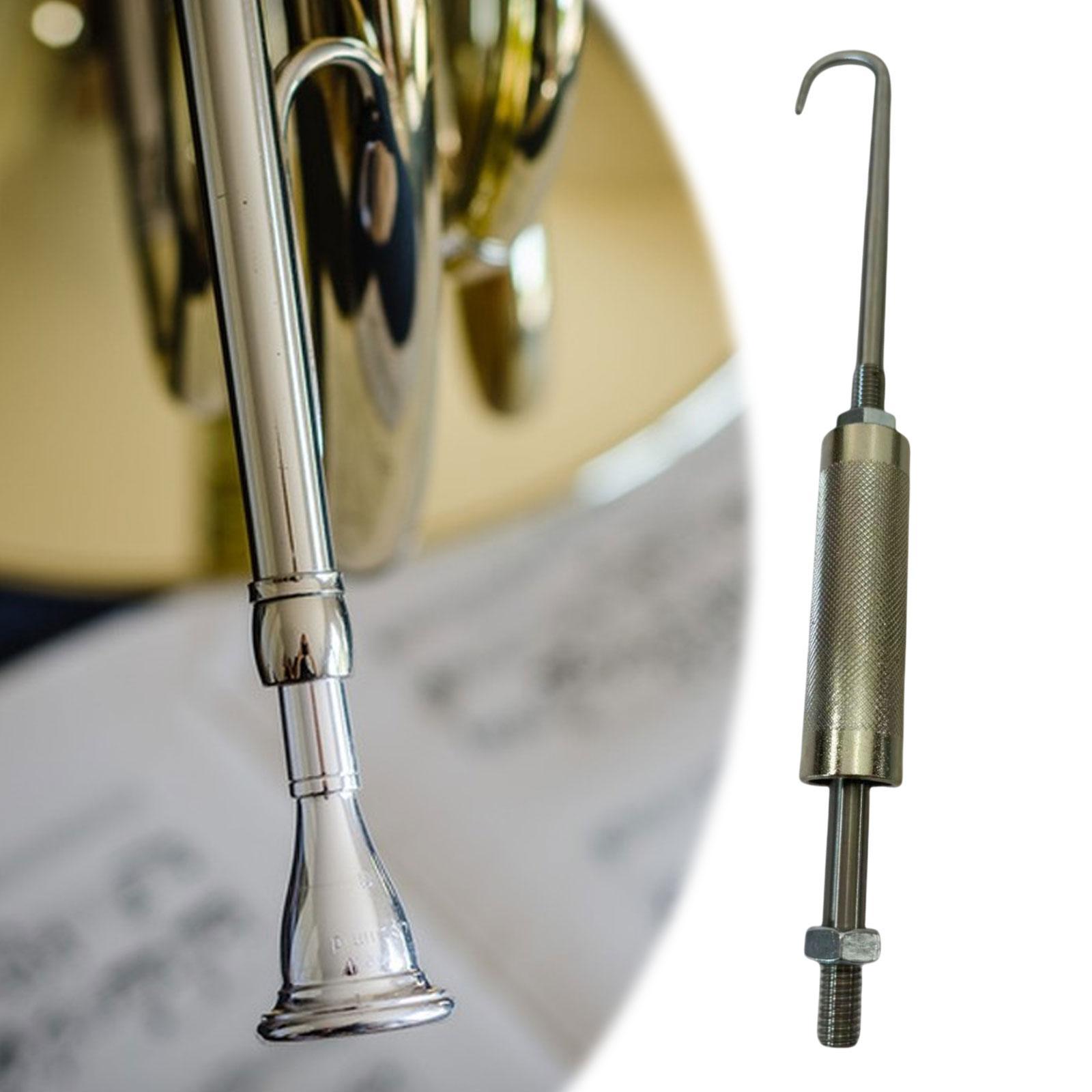 Trompet Reparatie Tool Messing Instrument Reparatie Tool Tuning Slide Puller Remover Polijsten Beugel Puller Tool voor Hobo Fluit Sax