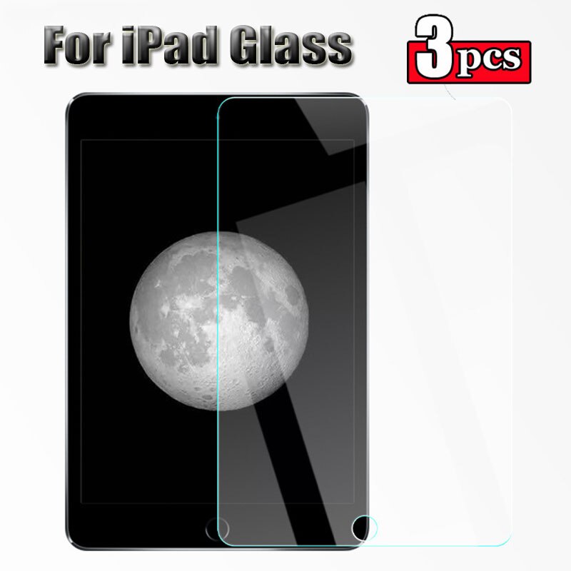 9H Gehärtetem Glas Für iPad Air 4 10,9 zoll 2,5 D Volle Abdeckung Screen Protector Für iPad Pro 11 Air 2 3 MiNi 5 4 3 2 10,2 Glas