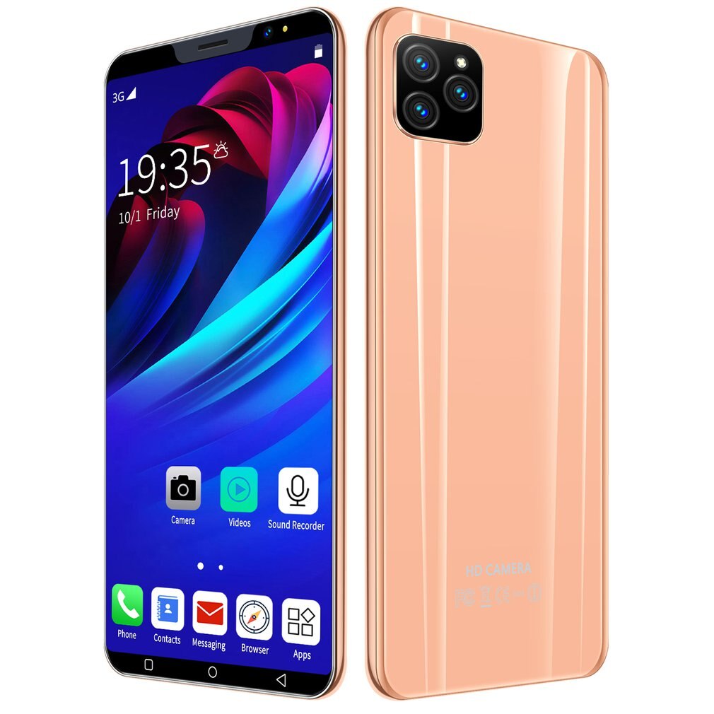 5.0 pollici grande schermo Android Smartphone Dual Card Dual Standby telefono Wifi GPS 512Mb 4Gb Smartphone Android EU/US/AU/UK: gold / Euro