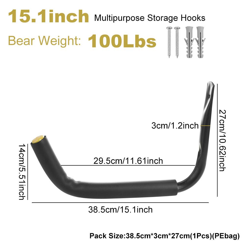 Hanger Tool Heavy Duty Kayak Rack Multipurpose Wall Mounted Kayak Hanger Bracket Portable Garage Kayak Storage Hook Canoe Kayak