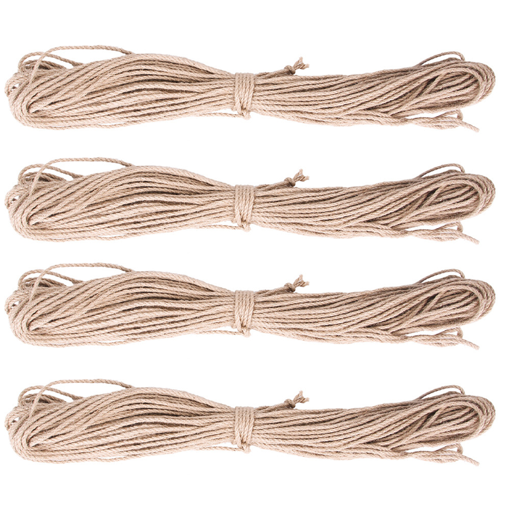 Sisal rope diy cat tree rope twisted pet replacement tree scratching toy klatrestativ binding for cat sharpen claw