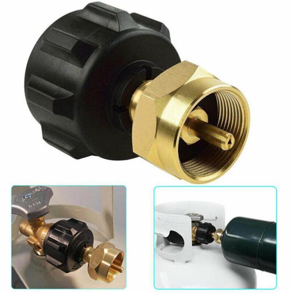 1 Replacement Propane Regulator Valve Adapter Hiking Regulator Refill Valve BBQ Cooking Accessories Adapter Stove Barbecue H3U4