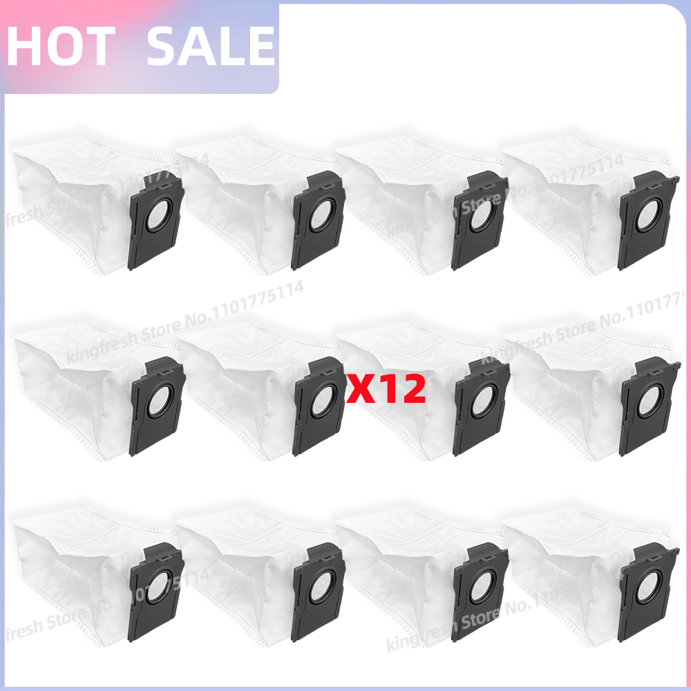 Compatibile con ( Dreame L50 pro ultra / Dreame X50 ultra / Dreame X50 maestro ) Parti per Aspirapolvere Rullo Principale Spazzola Laterale Filtro HEPA Panno per Pulizia Sacchetto della Polvere Accessori: Radura