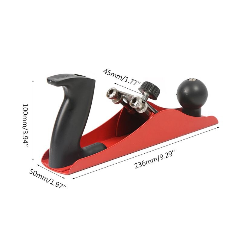 Woodworking Adjustable Smoothing Bench Plane Woodcraft Carpenter Wood Planer No4