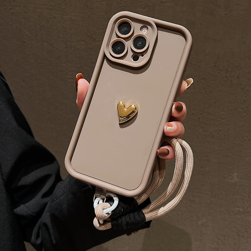 Con cordón corazón funda de teléfono suave para Huawei nova Y91 funda Huawei nova Y91 funda de teléfono STG-LX1 STG-LX2 contraportada: Azul