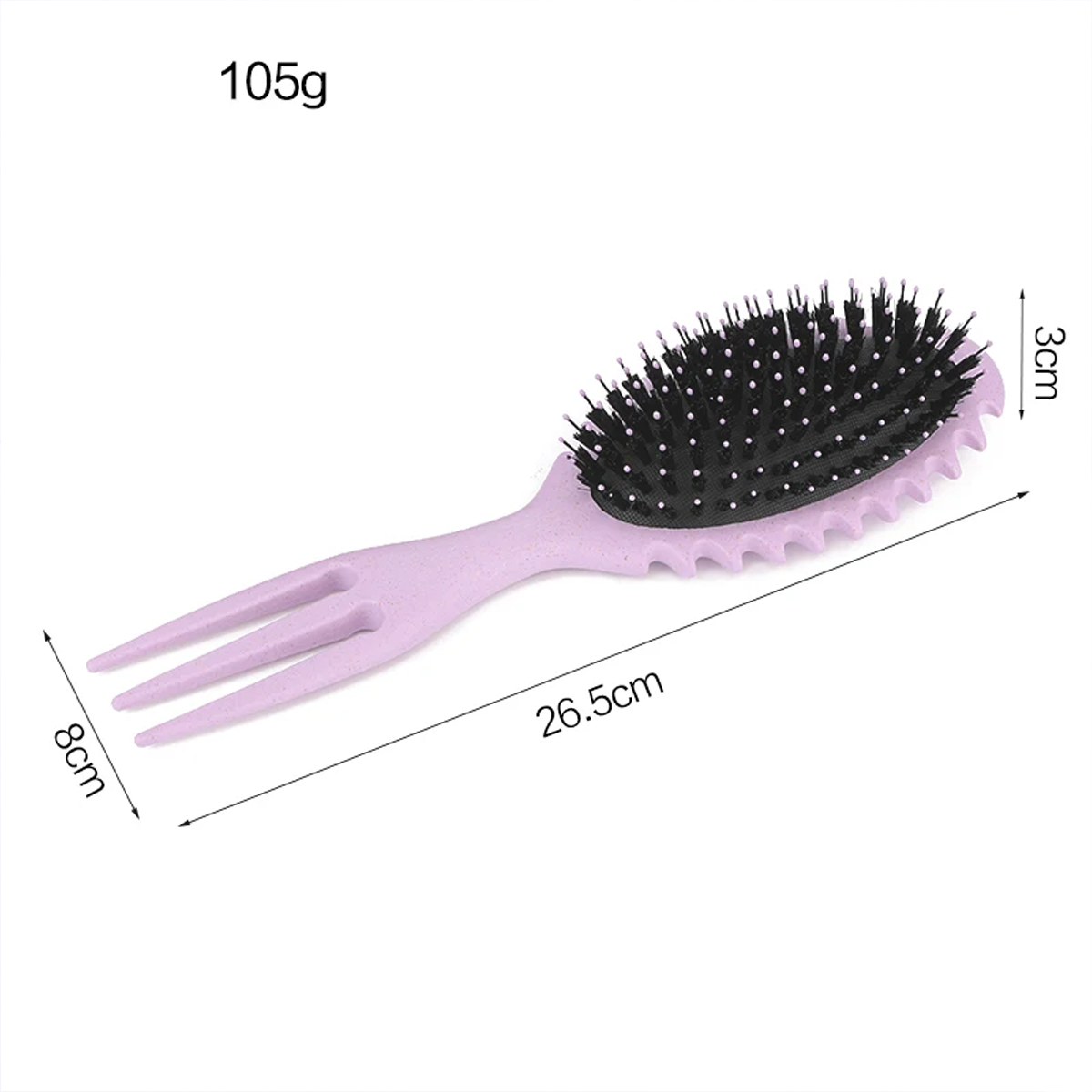 Salon Home Styling Comb Curl Defining Bounce Hair Brush Barbershop Boar Bristle Comb Detangling Shaping Hairbrushes