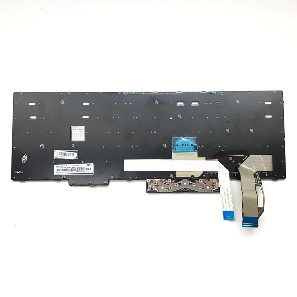 keyboard For LENOVO Thinkpad E580 E585 T590 E590 E595 L580 P52 P53 P72 P73 US backlit no-backlit: with backlit