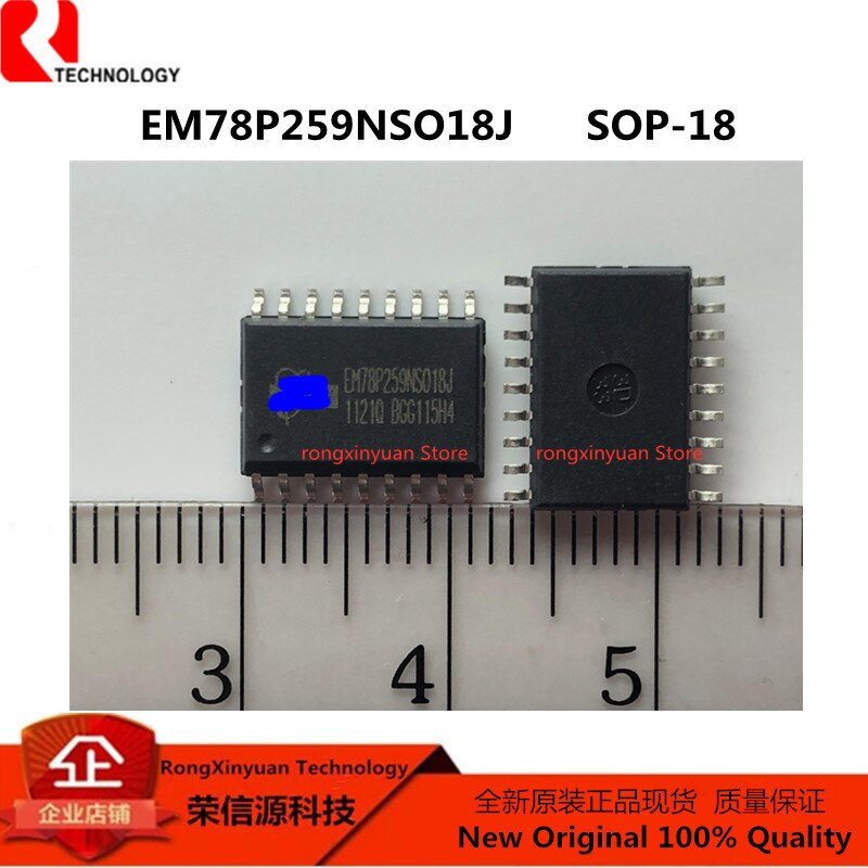 5 pcs AU9254A21-UES AU9254A21 AU9331C23-MAS AU9331C23 CEB703AL CEB703 EM78P259NSO18J EM78P259N EM78P259 100% original