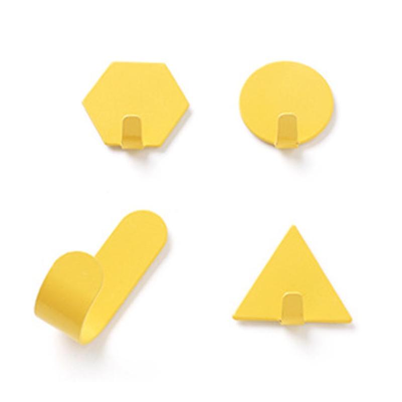 4 stuks/set hangers deur achter kapstok scandinavische stijl sleutelhanger slaapkamer wandhaak hangers voor kleding