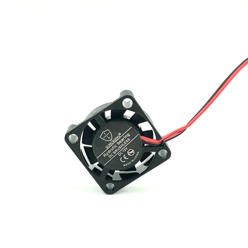GUNCAIZHU 25mm Brushless Cooling Fan 12V 5V DC Mini Fan Cooler high speed 11870RPM 2.5cm micro fan heatsink 2507 25x25x7mm