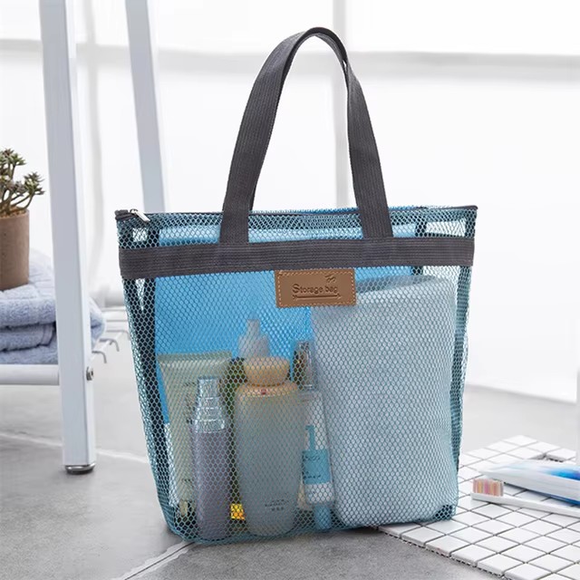 Women Mesh Travel Storage Shower Bag Beach Toilet ... – Grandado
