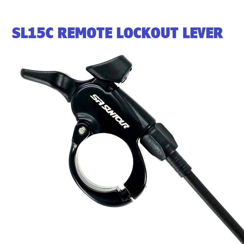 SR SUNTOUR-palanca de bloqueo remoto para bicicleta de montaña, palanca de bloqueo de suspensión, horquilla delantera SL15C, 22,2mm, XCR XCM, RAIDON EPIXON