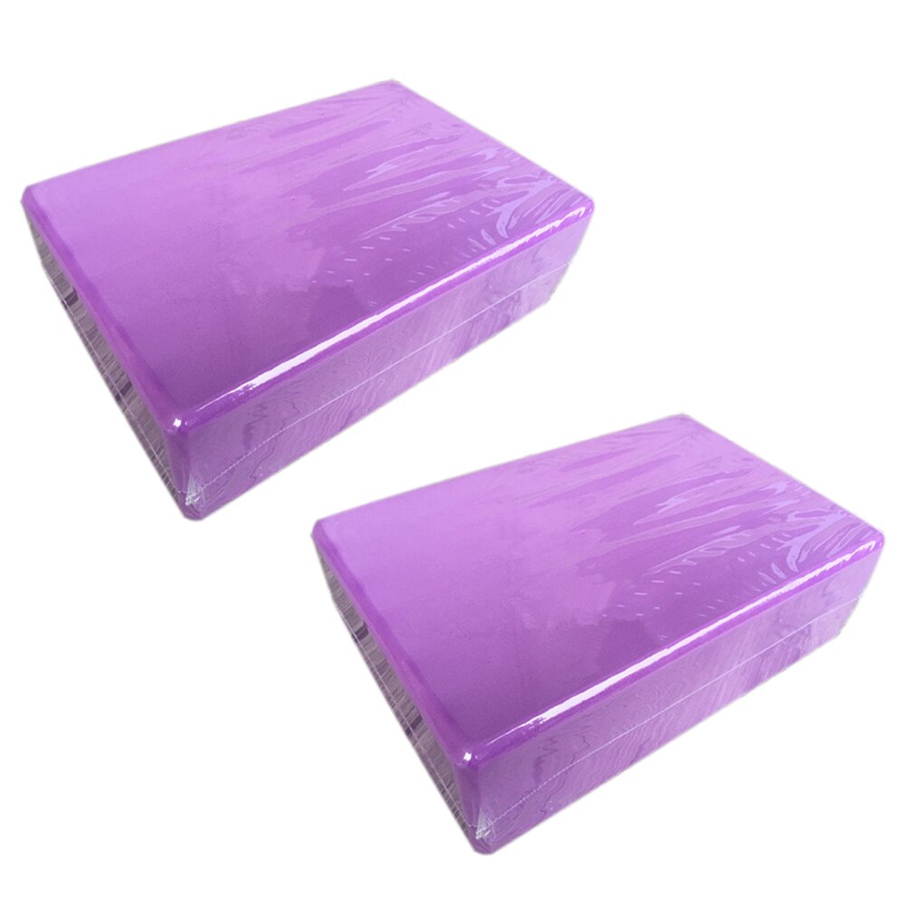 2Pcs Yoga Blok Eva Foam Baksteen Stretching Aid Gym Pilates Oefening Fitness Tool Yoga Blok Oefening Fitness Sport