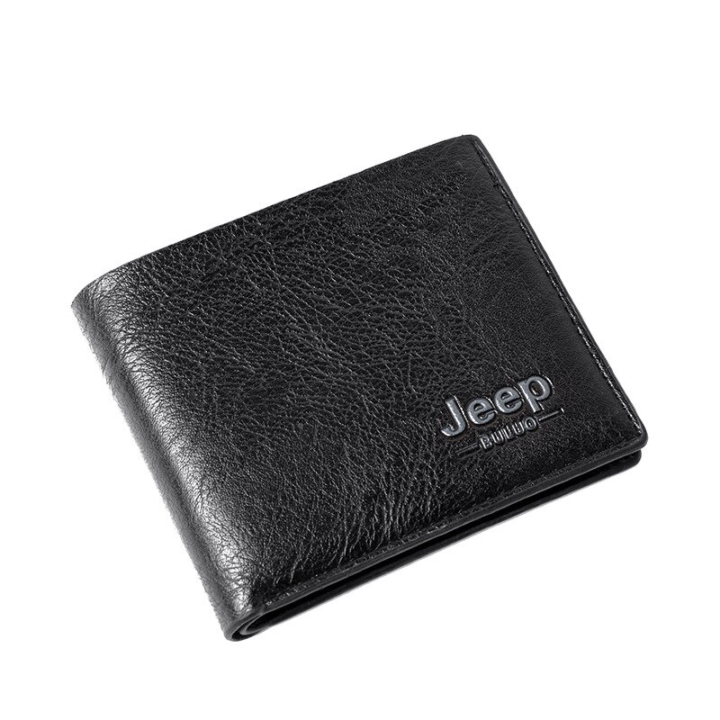 herren Brieftaschen Leder Schwarz Braun ShortCoin Geldbörse Brieftasche Männer Geld Tasche Kredit Tasche Karte Anzug Geldbörse Geschäft Brieftasche OEM: schwarz