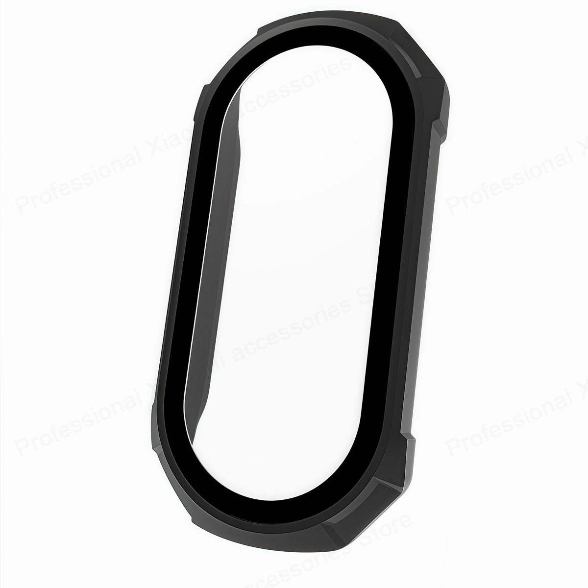 2in1 Screen Protector Case For Xiaomi Mi Band 10 9 8 7 5 4 3 PC Full Cover Tempered Glass Bumper For Miband 7 8 9 10 Accessories: XXL / Orange