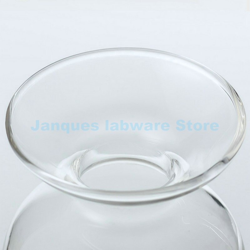 125/250/500ml Conical Glass Sample Bottle, Display show Bottle with Rubber Plug, Laboratory Glass Container