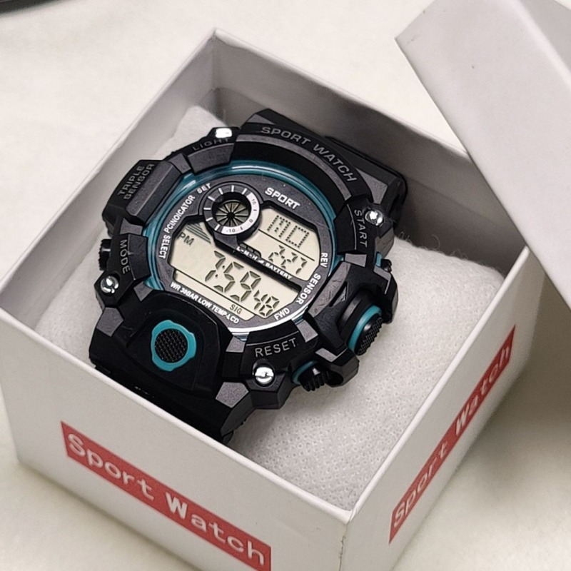 Reloj para niños y estudiantes Escuela primaria y secundaria Relojes despertadores para niños y niñas Reloj electrónico deportivo con luz nocturna para niños