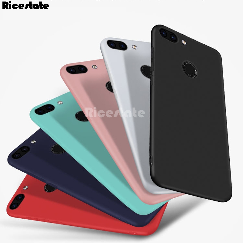 Funda Huawei Y9 Huawei Y9 TPU transparente y fundas de color sólido para Huawei Y9 funda trasera de silicona