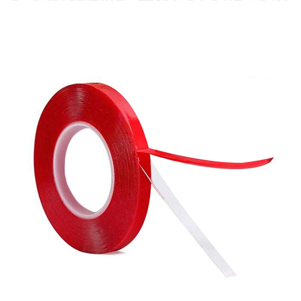 Acrylic Double Sided Adhesive Sticker 5 to20 mm 3 Meters Car Auto Tape Heavy Duty Mounting Tape Clear Industrial Outdoor Tape: 5MM