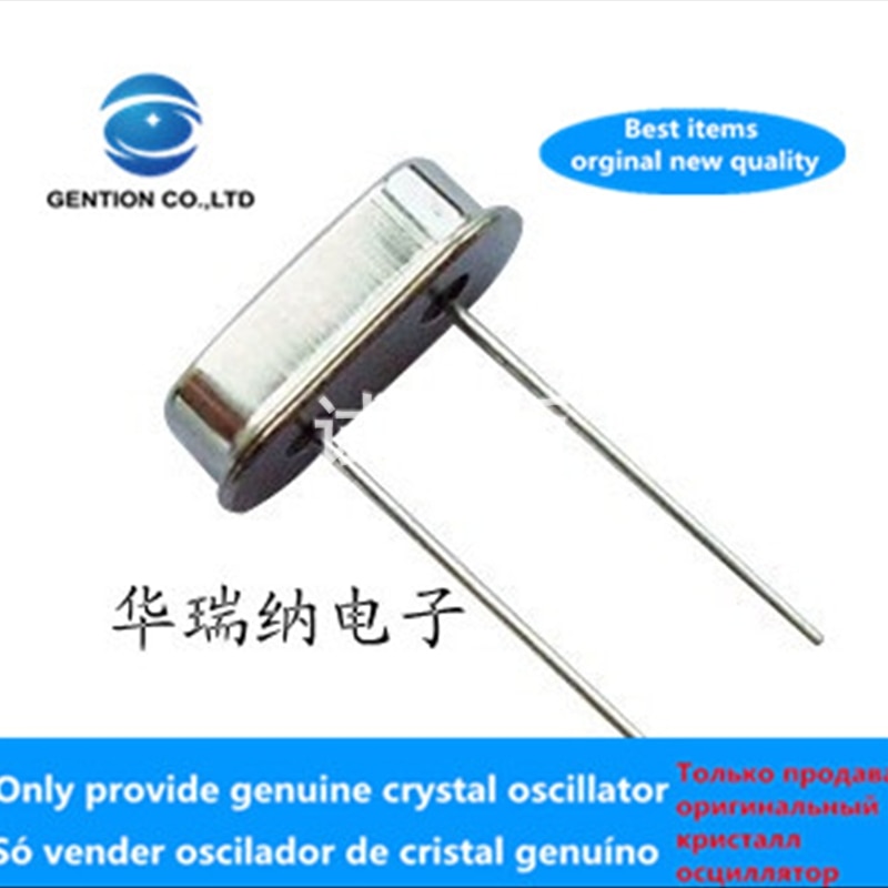 50Pcs 100% Crystal In-Lijn Passieve Kristal HC-49S Dip-2 2-Pin 18.432Mhz 18.432M