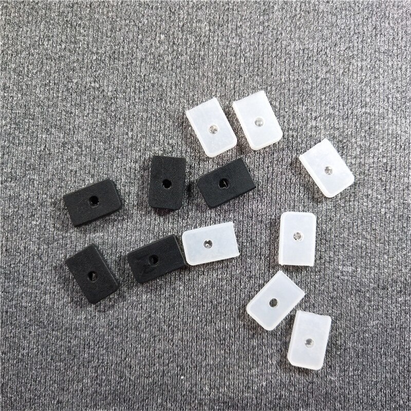 100 Pieces Plastic Boning Rubber End Caps 6mm 8mm 12mm