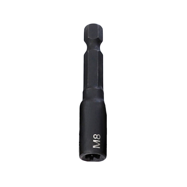 M6-M14 Firmer Screw Tap Socket Adapter Holder Extension Bar 1/4 Inch Hex Shank Screw Tap Tapping Chuck For Power Drill tools: M8