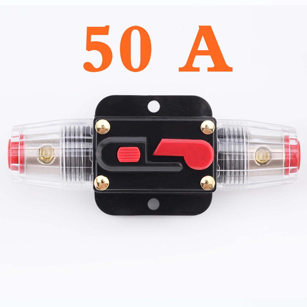 100a 50a 60a 80a 150a 12v 24 auto kuorma-auto audiovahvistin katkaisija sulakepidike agu style stereovahvistin korjaus sulake adapteri: 50a