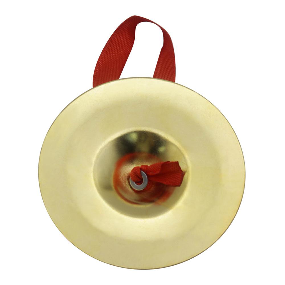 Platillos para dedos de danza del vientre, Mini platillos de percusión de Oriente Medio, accesorios de baile, instrumentos de percusión de latón de 7cm, 2 uds.