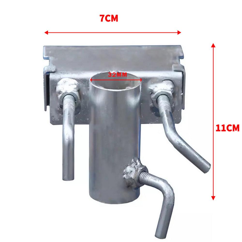 Patio Parasol Holder Umbrella Stand Heavy Duty Umbrella Holder Clamp for Outdoors Garden Beach Balcony