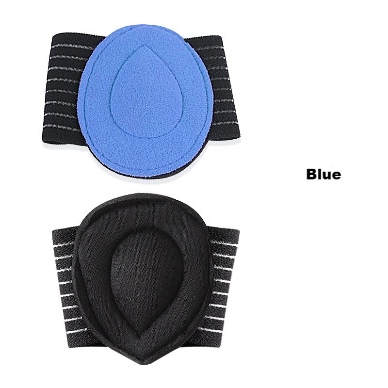 Fabric Gel Metatarsal Ball Of Foot Insoles Pads Cushions Forefoot Pain Support Front Foot Pad Feet Foot Care Tool Orthope: Blue