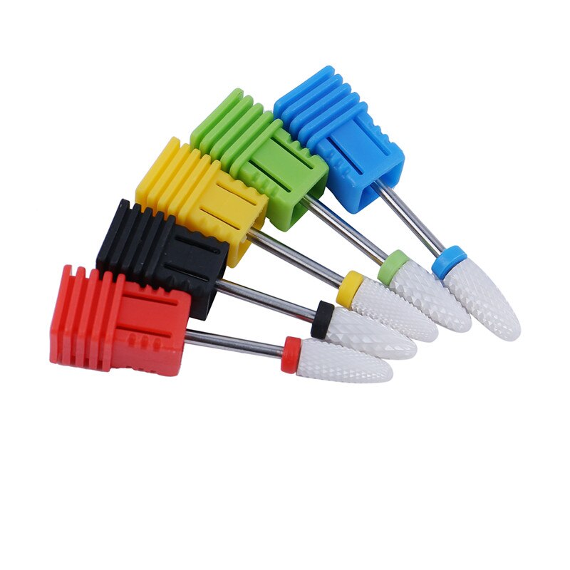 Limes à ongles électriques, forets à ongles, fraises pour manucure, broyeur en céramique, polissage des ongles, pédicure, tête de ponçage, outils pour nail art