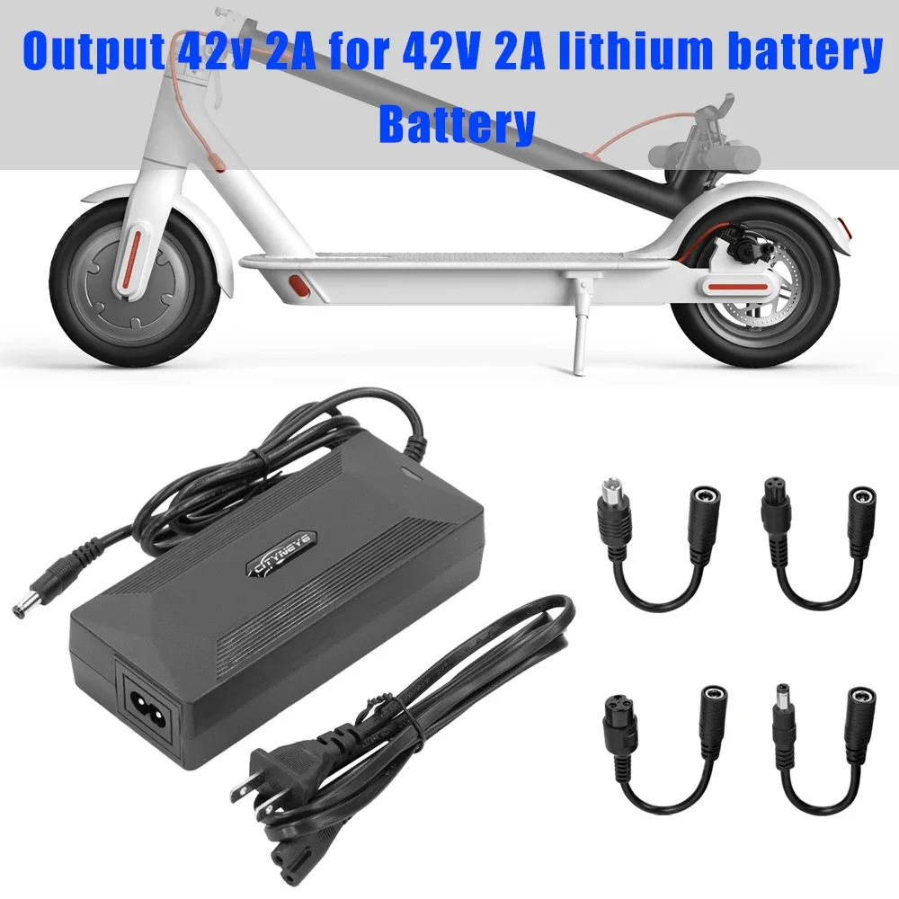 Universele Oplader 2A Lader Adapter voor Xiaomi Elektrische Scooter M365 1S Pro Pro2 E-Scooter Onderdelen EU/US/UK/AU Plug