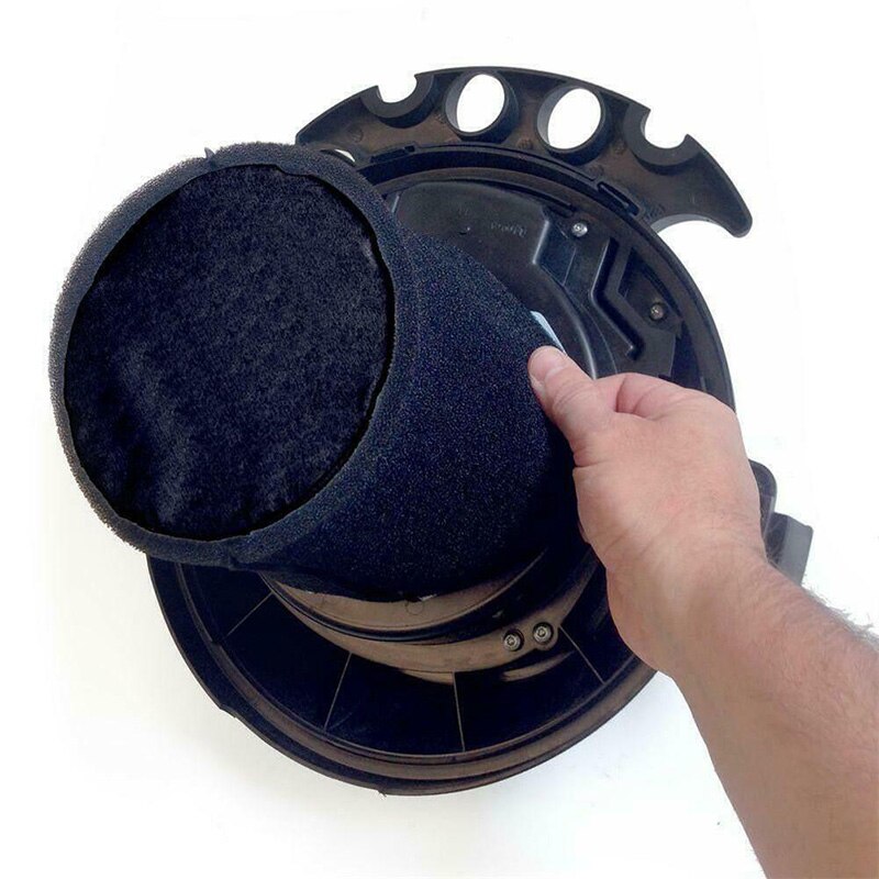 Sponge Filter Cover Sleeve Cotton For Genie Shop-Vac Wet/Dry Vacuum Cleaner Parts Accessories Black Foam Filter