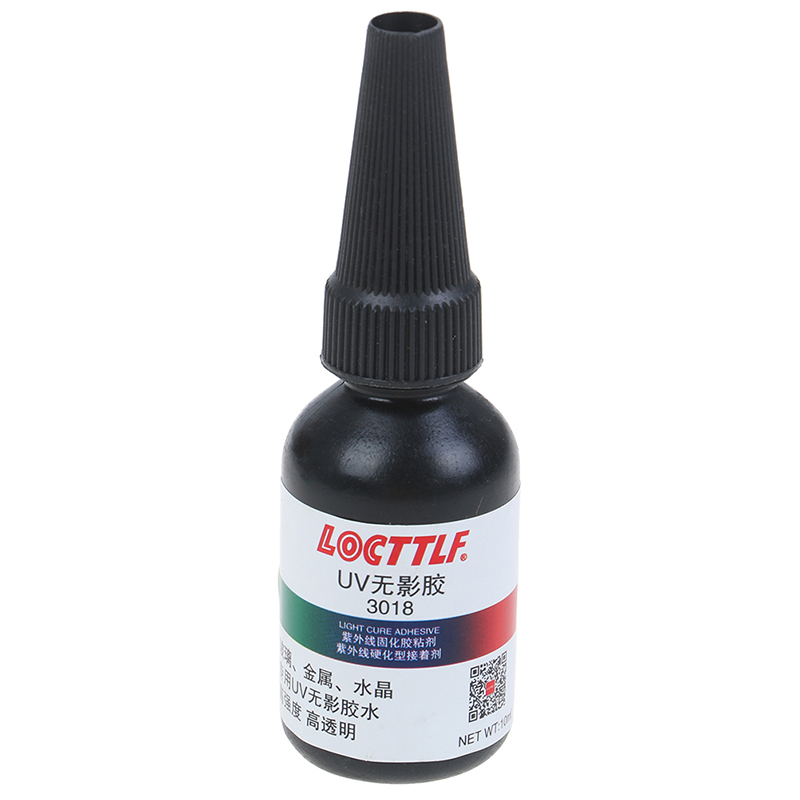 Pegamento líquido de reparación de cristal transparente UV, adhesivo de curado, 10ML