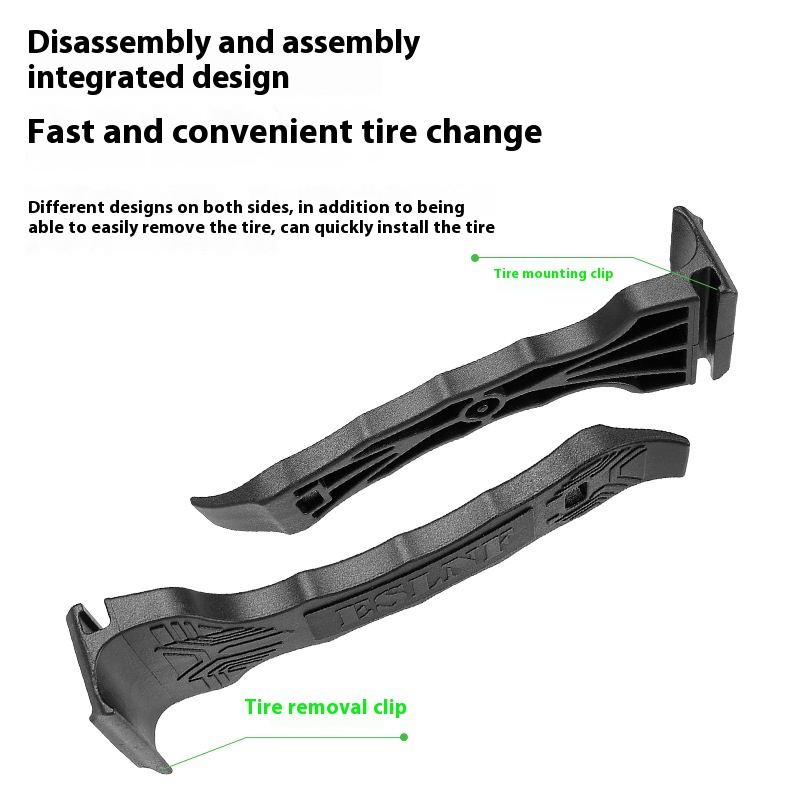 Eslnf cykeldäcksspak bärbar cykeldäckreparationsspak lättviktscykel snabb demontering reparationsverktyg tillbehör