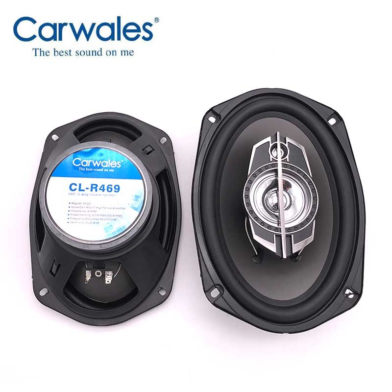 6*9 3-way Coaxial Speaker Car Audio Speaker Vehicle Loudspeaker Paired Automobile Automotive Car HiFi Speaker Set