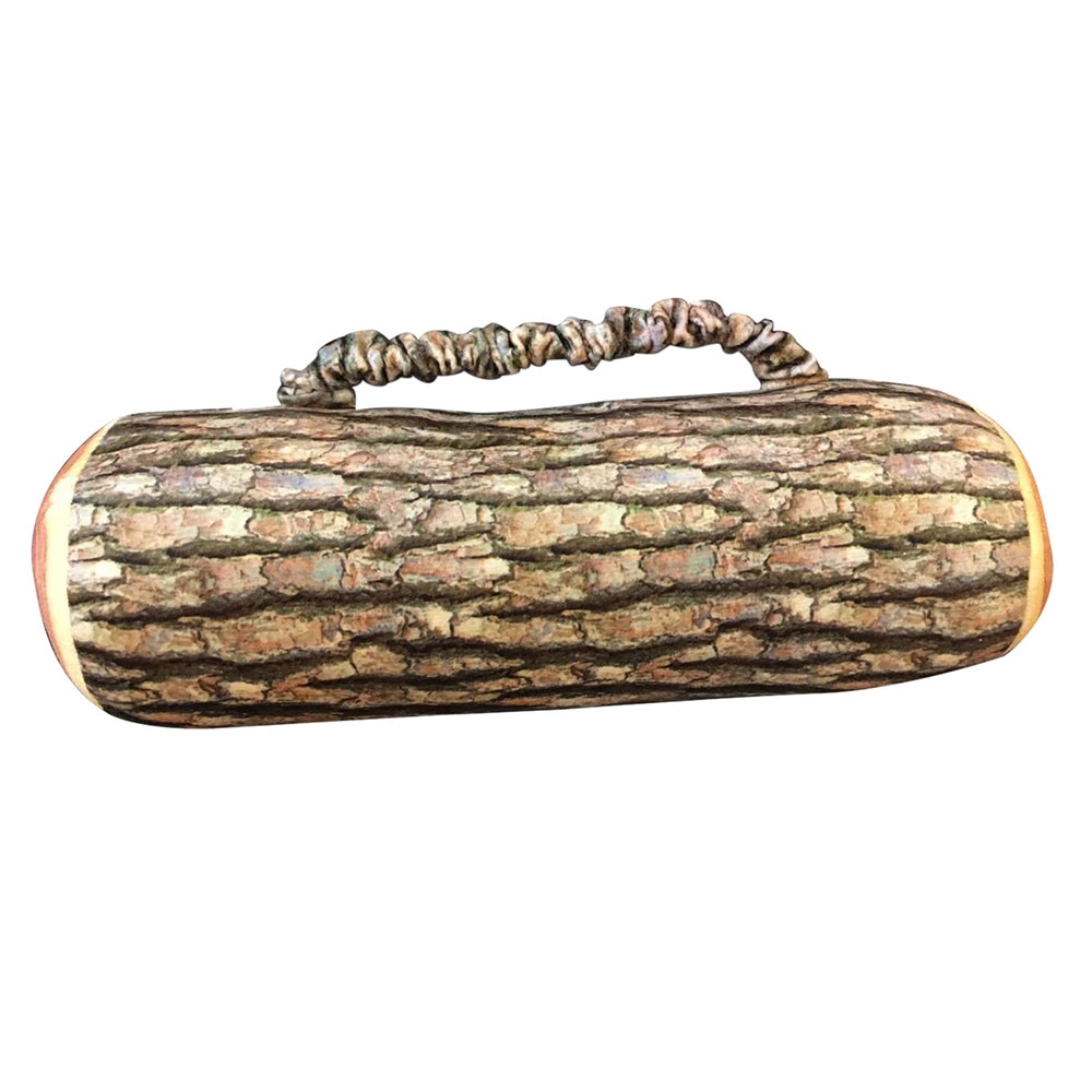 Natural Wood Log Throw Pillow Back Soft Cushion Car Neck Home Sleeping Oblong Almofadas Pillows